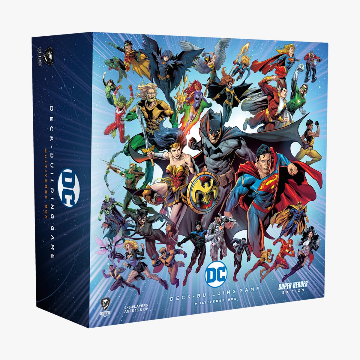 Amazon.com: Cryptozoic Super Heroes Edition DC Comics Deckbuilding